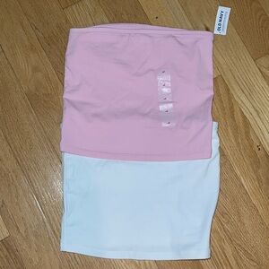 Tube tops (Never worn, one with tag)